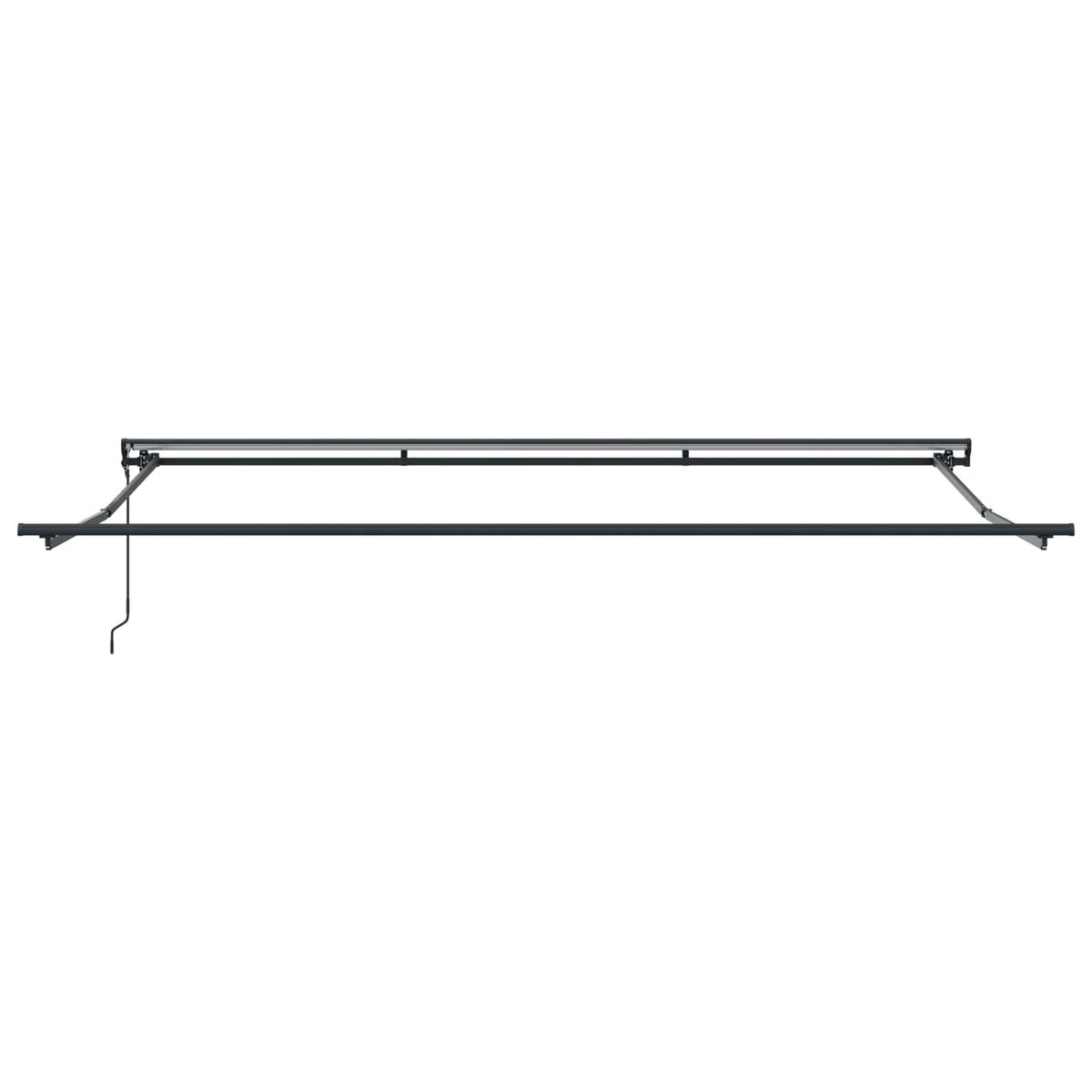 Okvir tende Tamno crvena 400 × 300 cm Poliester s PU premazom