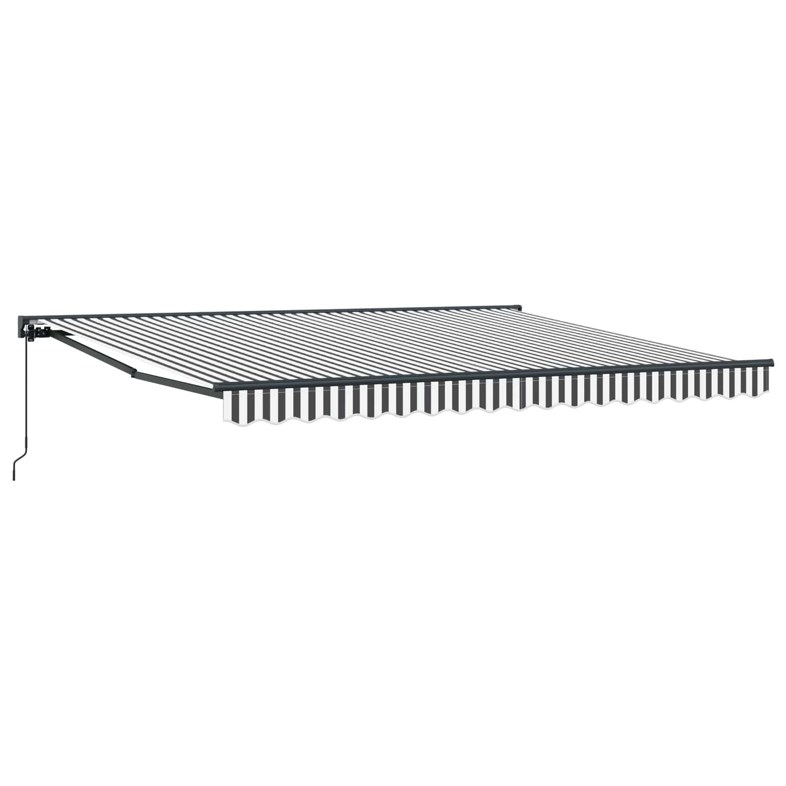 Okvir tende Antracit i bijelo 400 × 300 cm