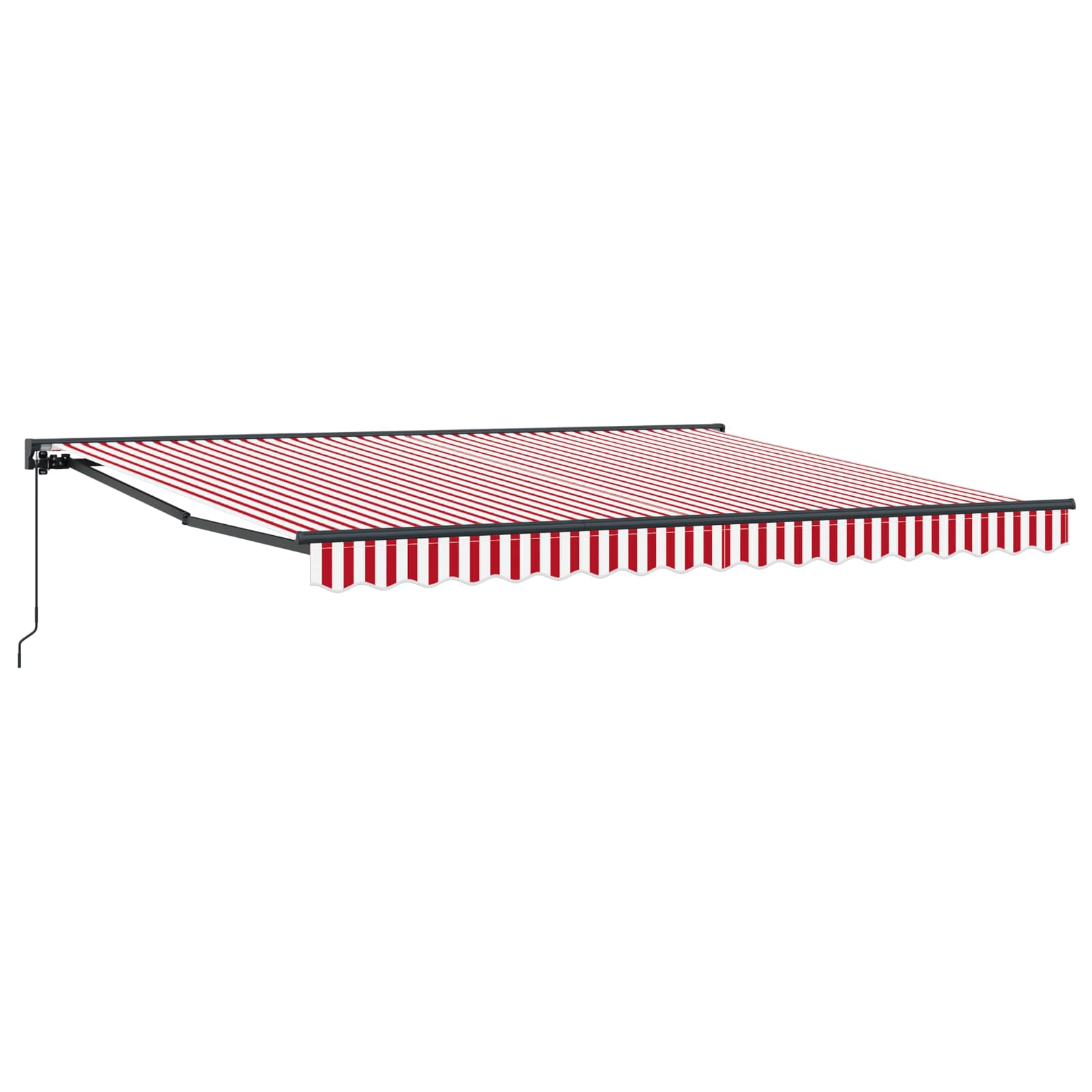 Okvir tende Crvena i bijela 400 × 300 cm