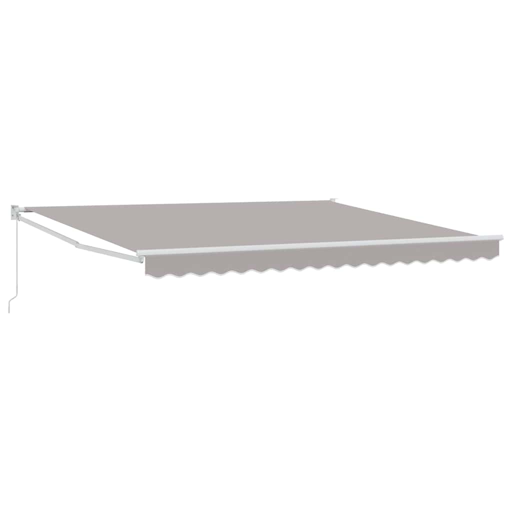 Povlačivi tende Svjetlosiva 400 × 300 cm