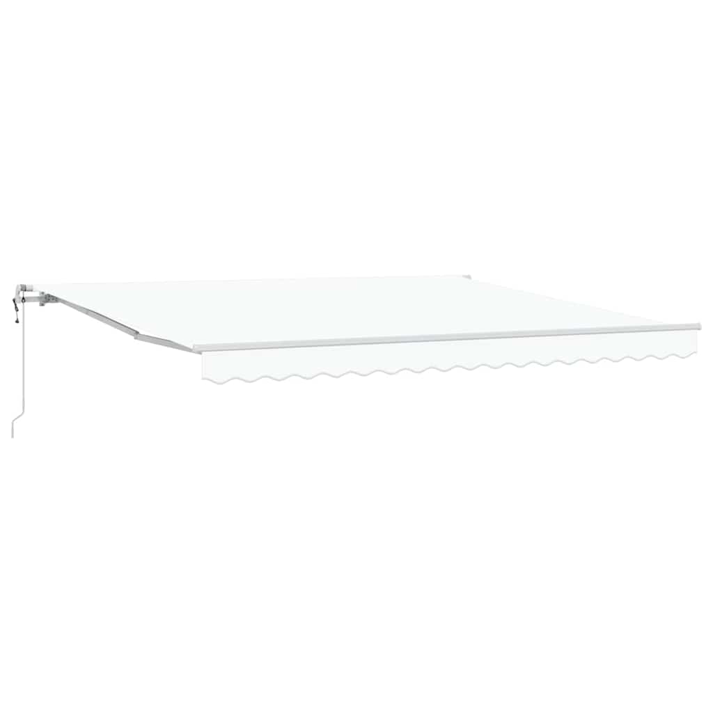 Električna retraktabilna tenda Bijeli 400 × 350 cm