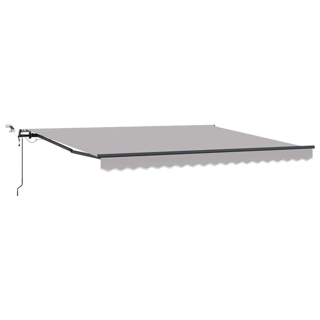 Tkanina za tende Svijetlo siva 400 × 350 cm Poliester