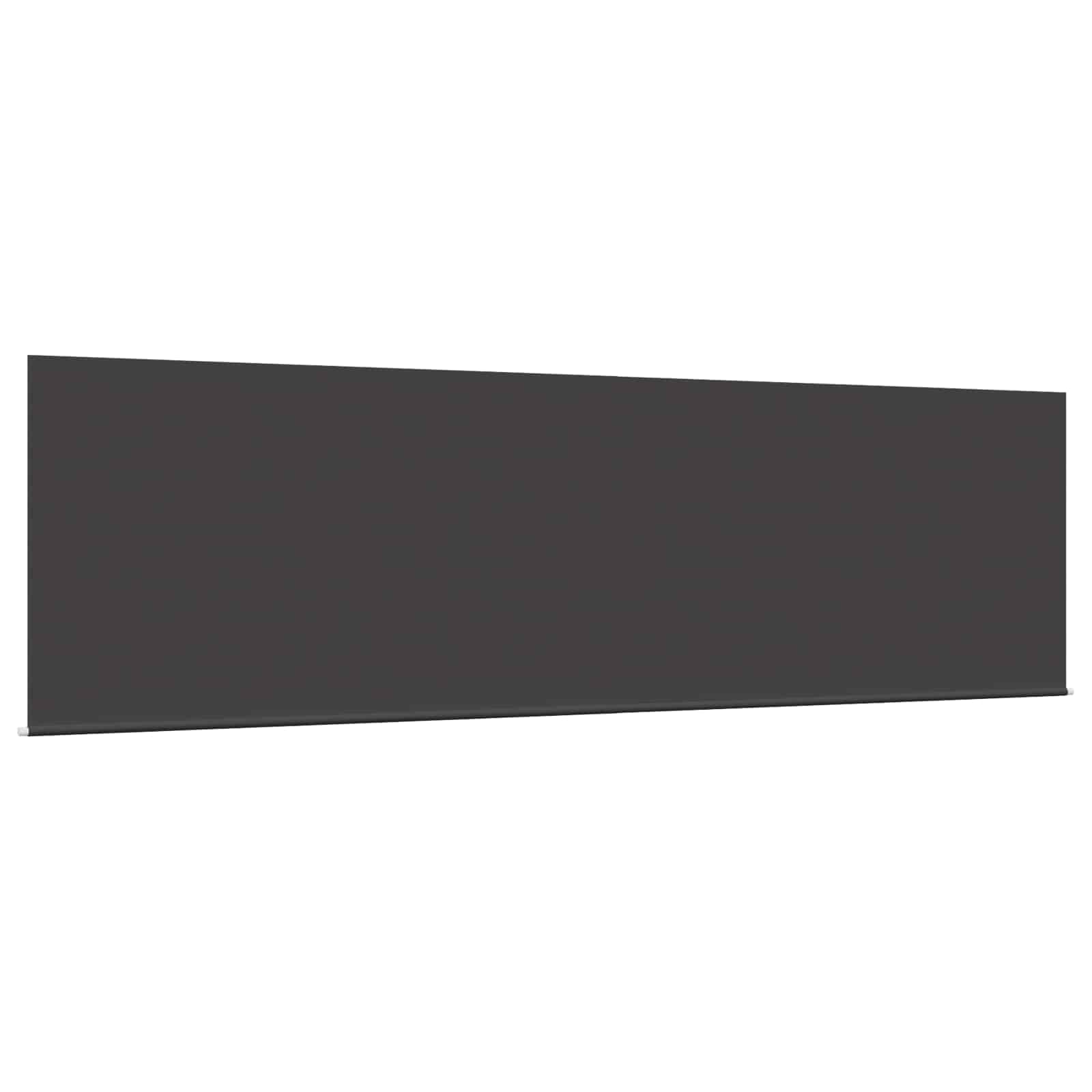 Skrovita tenda Antracit 450 × 350 cm Poliester i aluminij