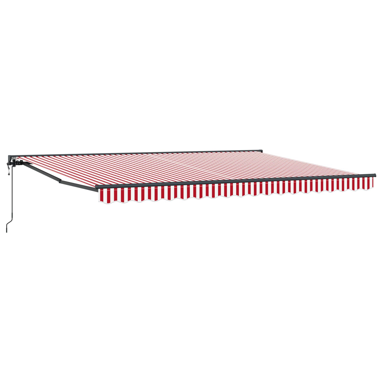 Okvir tende Crvena i bijela 450 × 300 cm