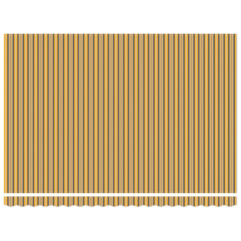 Povlačivi tende Šareni 450 × 300 cm Poliester i aluminij
