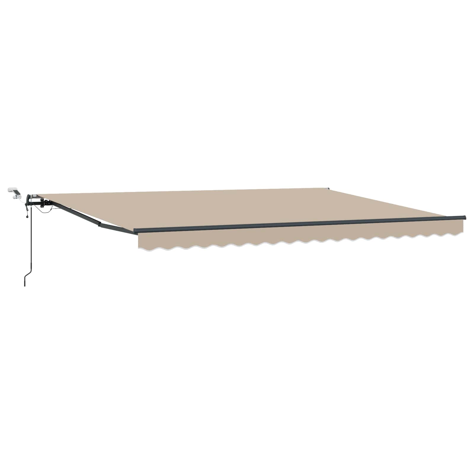 Tkanina za tende s Bež 450 × 300 cm Poliester