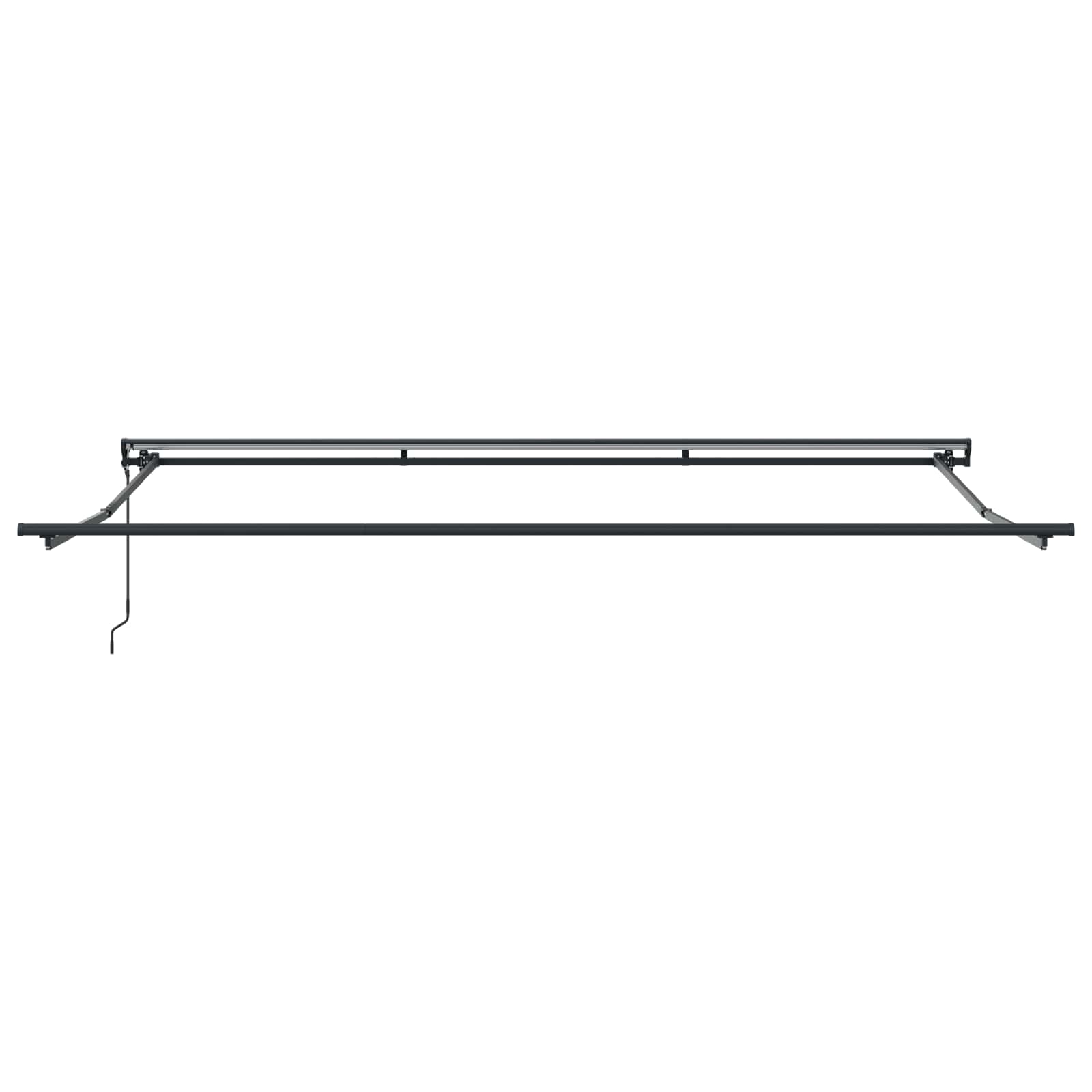 Okvir tende Bež 450 × 300 cm Poliester s PU premazom