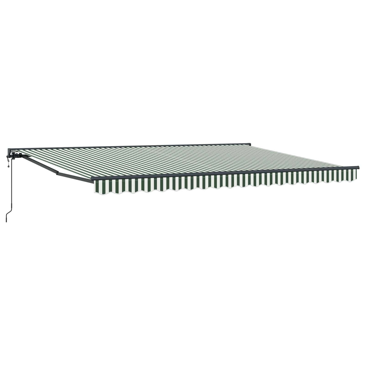 Okvir tende Zelena i bijela 450 × 300 cm
