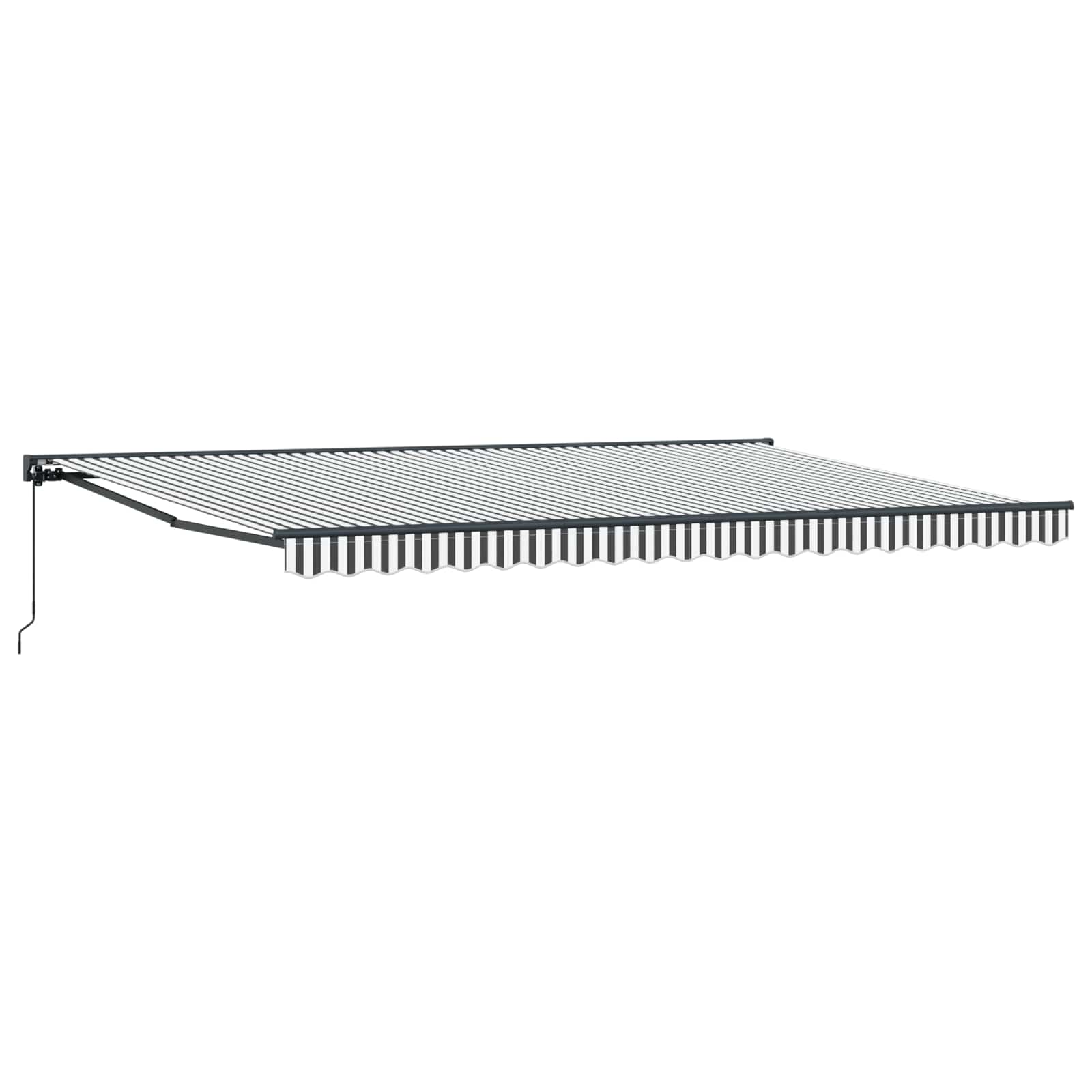 Okvir tende Antracit i bijelo 500 × 300 cm