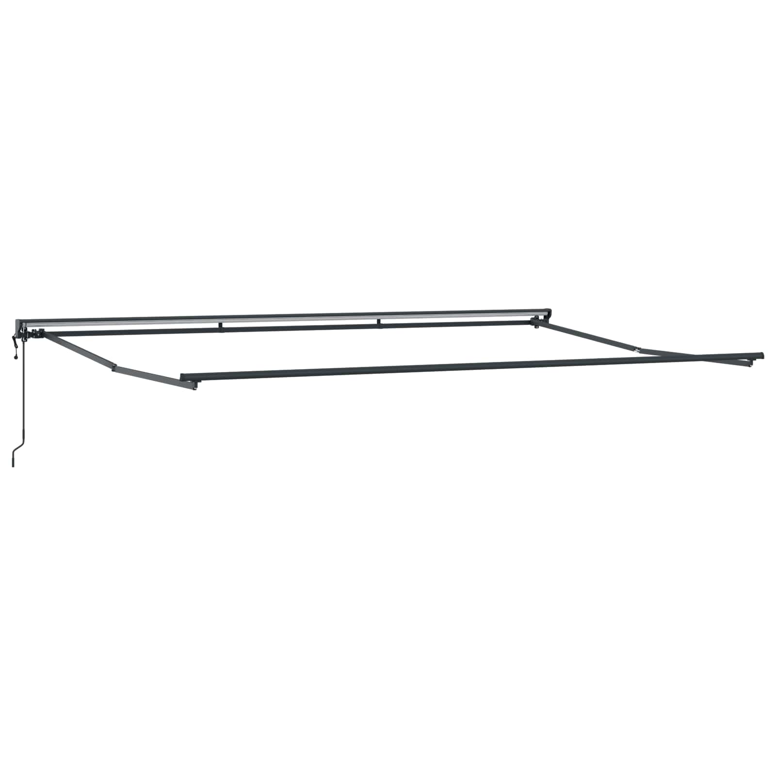 Okvir tende Antracit i bijelo 500 × 300 cm