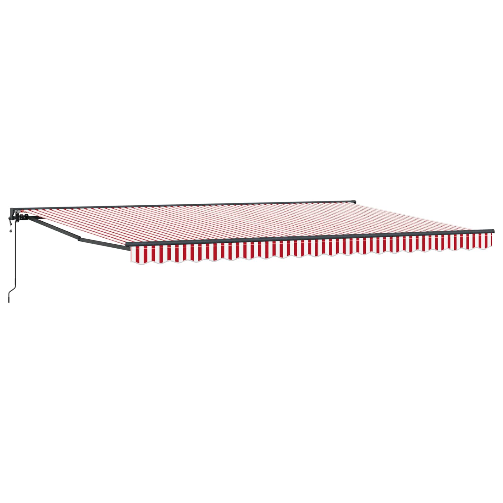 Okvir tende Crvena i bijela 500 × 300 cm