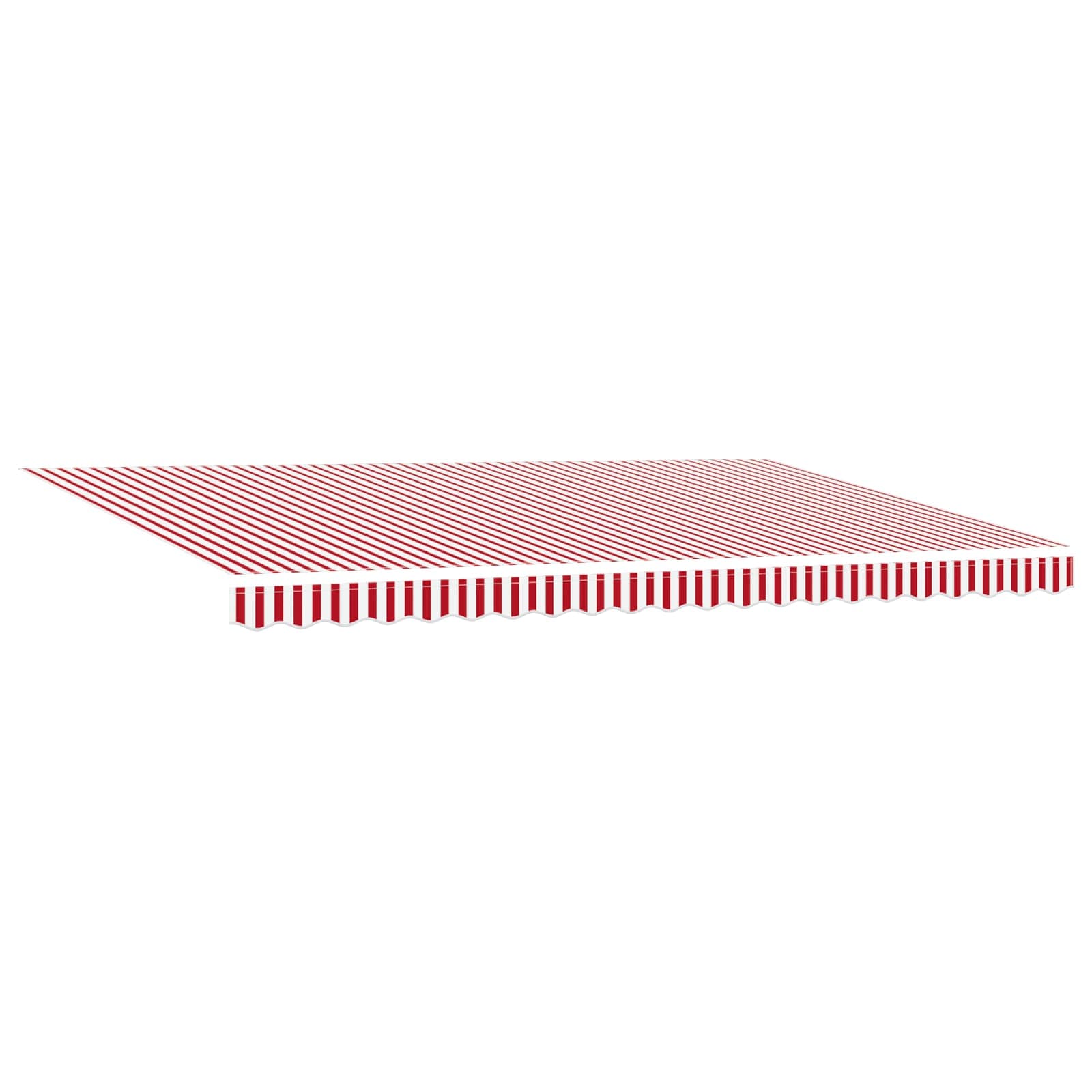 Okvir tende Crvena i bijela 500 × 300 cm