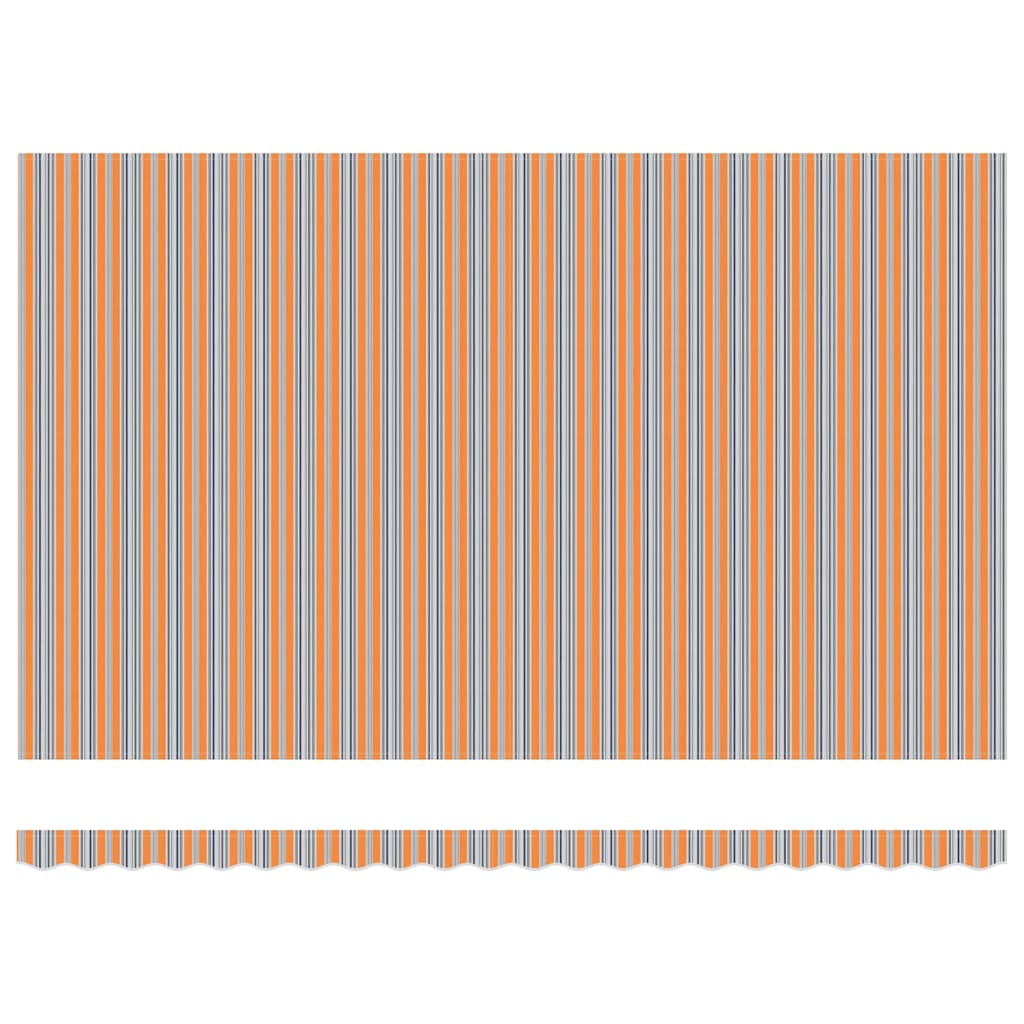 Povlačivi tende Šareni 500 x 300 x 165 cm Poliester i aluminij