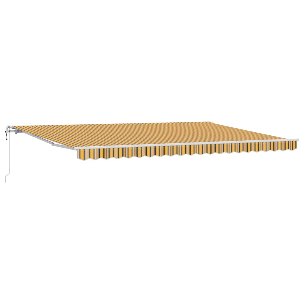 Električna retraktabilna tenda Šareni 500 × 300 cm