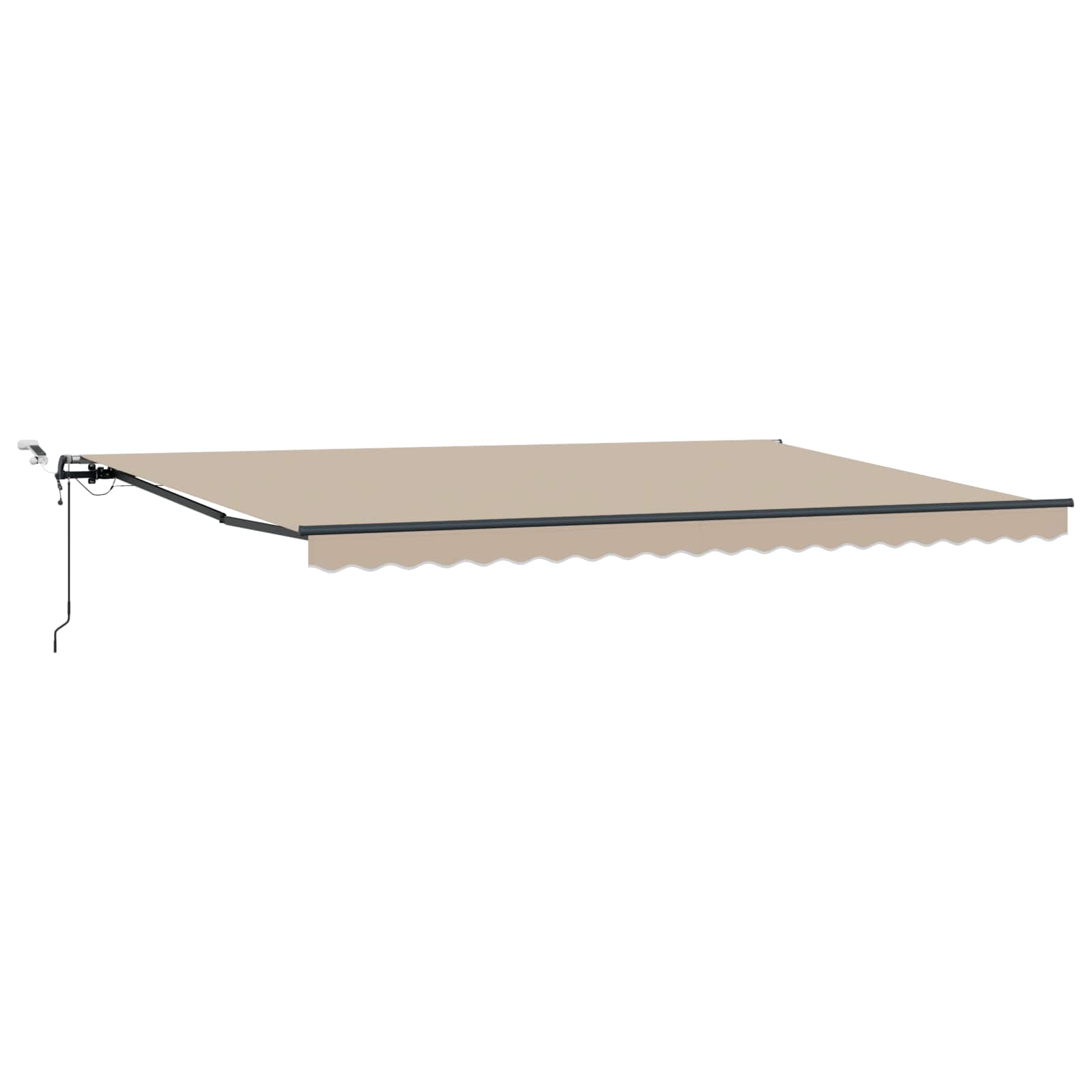 Tkanina za tende s Bež 500 × 350 cm Poliester