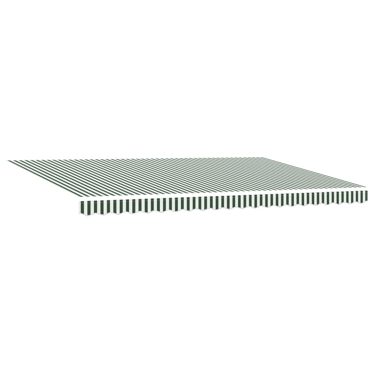 Tkanina za tende s Zelena i bijela 500 × 350 cm Poliester