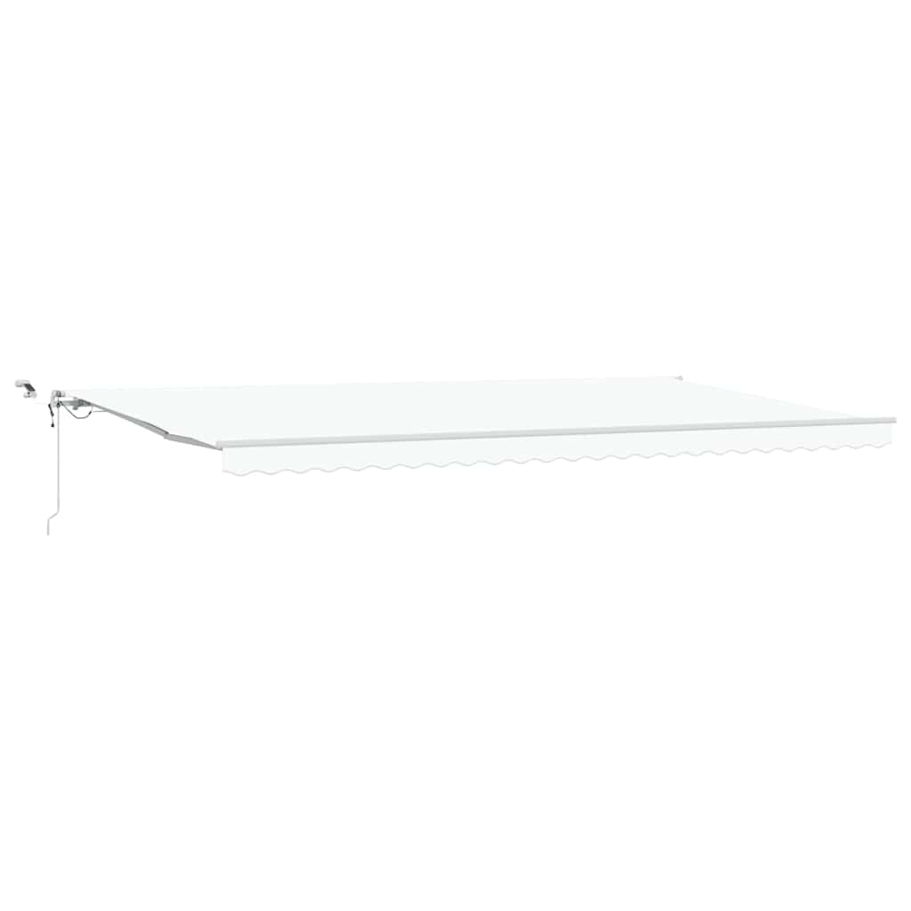 Tkanina za tende Bijela 600 × 350 cm Poliester
