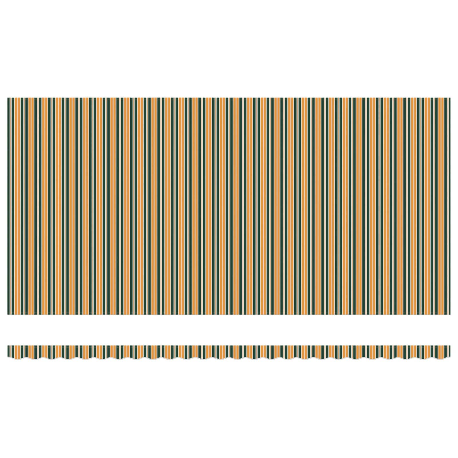 Skrovita tenda Zelena i žuta 600 × 350 cm Poliester i čelik