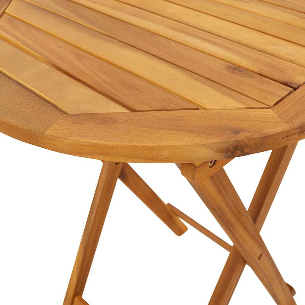 Bistro set za vrt 3 pcs Smeđa Čvrsto drvo akacije