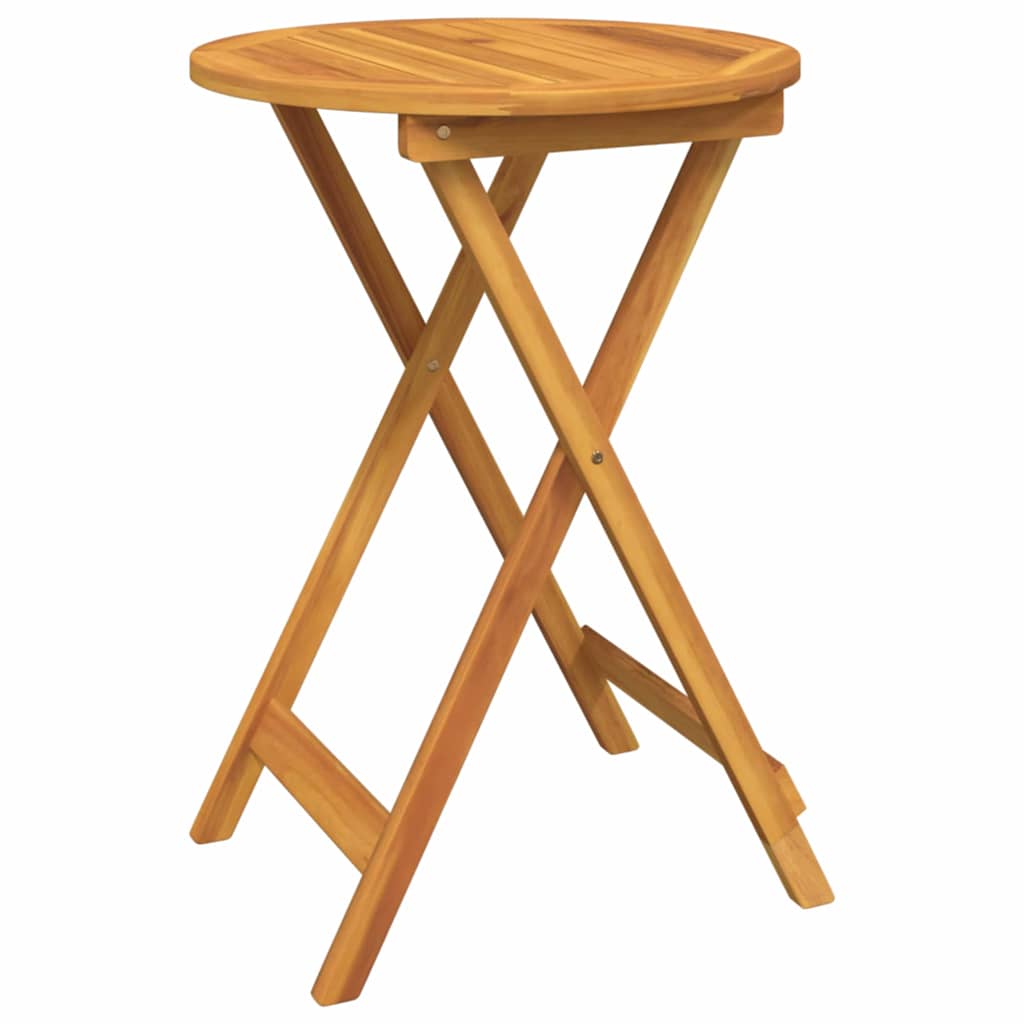 Bistro set za vrt 3 pcs Smeđa Čvrsto drvo akacije