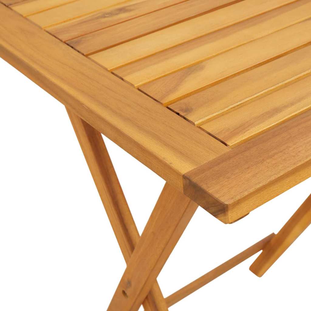 Bistro set za vrt 3 kom. Smeđa Čvrsto drvo akacije