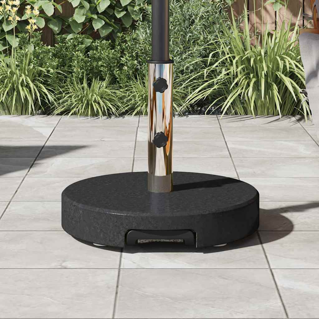 Baza za suncobran Crna Ø 45 x 37.5 cm Granit