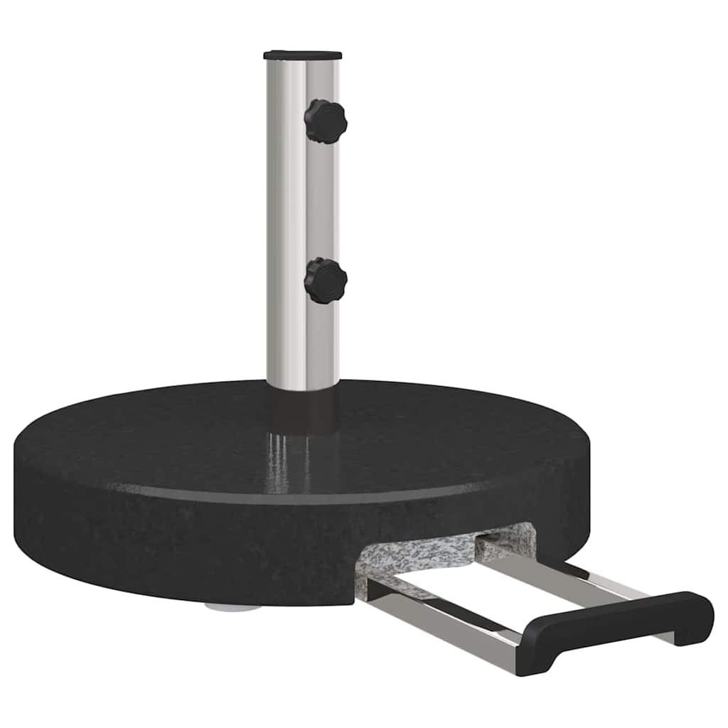 Baza za suncobran Crna Ø 45 x 37.5 cm Granit