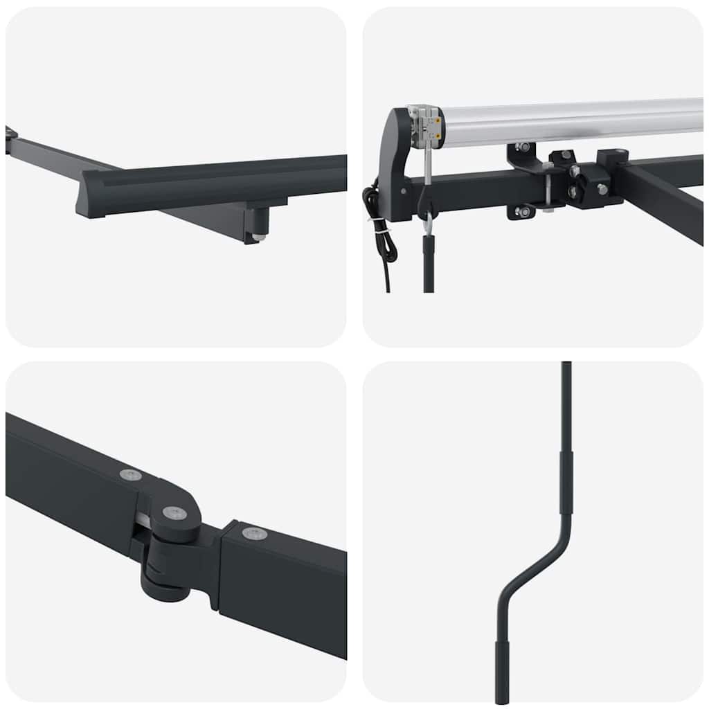 Okvir tende Antracit 3,5 x 2 m Metal
