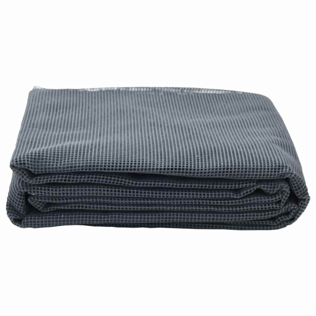 Teppi za šator Antracit 400 × 350 cm Poliester