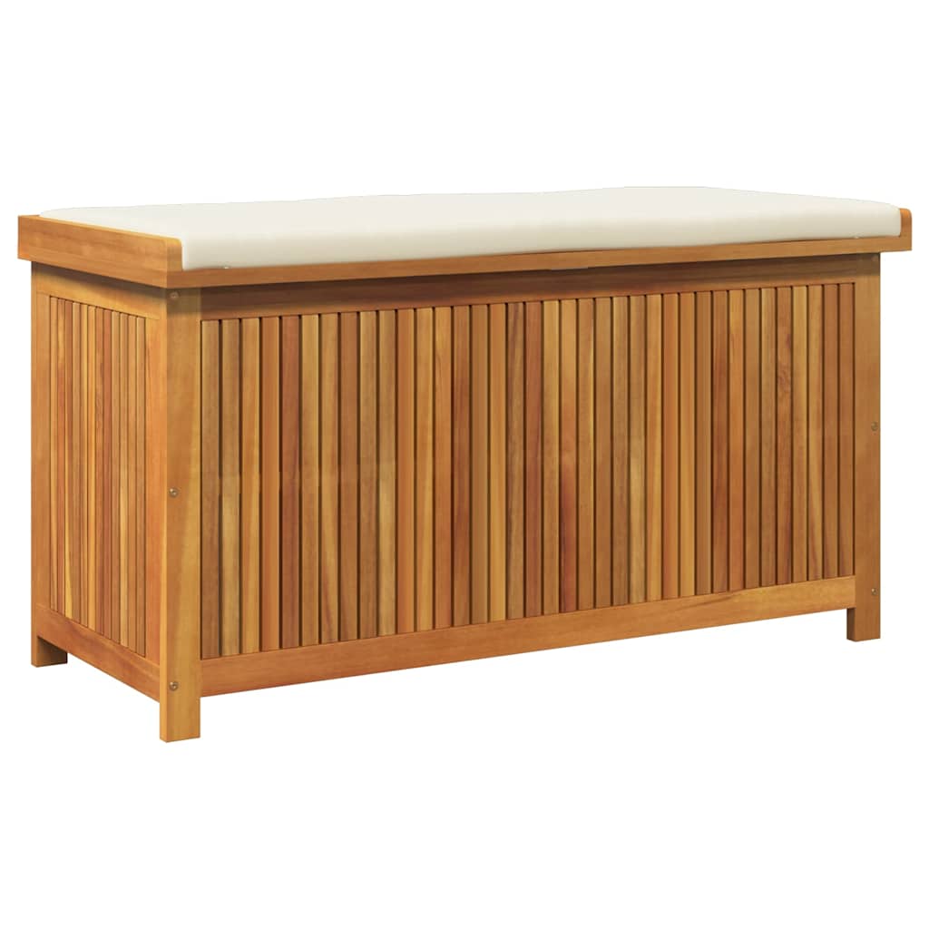 Vanjska kutija za jastuke 113x50x60,5 cm masivno drvo bagrema