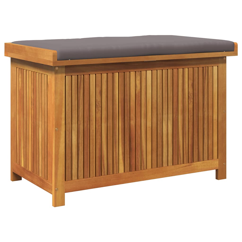 Vanjska kutija za jastuke 90x50x60,5 cm masivno drvo bagrema