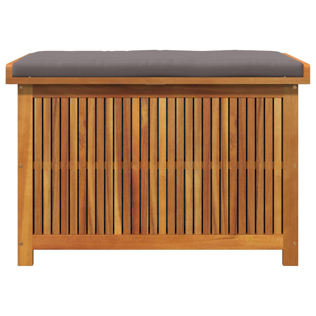 Vanjska kutija za jastuke 90x50x60,5 cm masivno drvo bagrema
