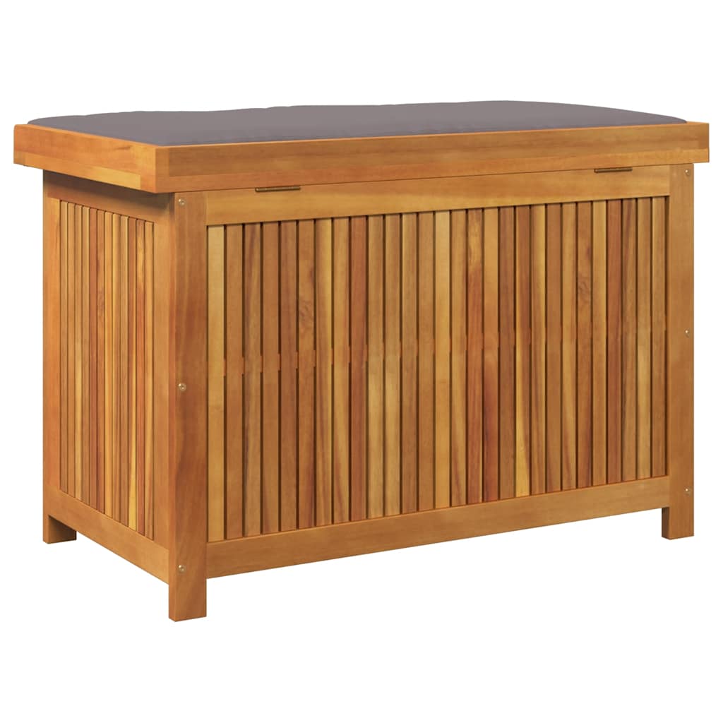 Vanjska kutija za jastuke 90x50x60,5 cm masivno drvo bagrema