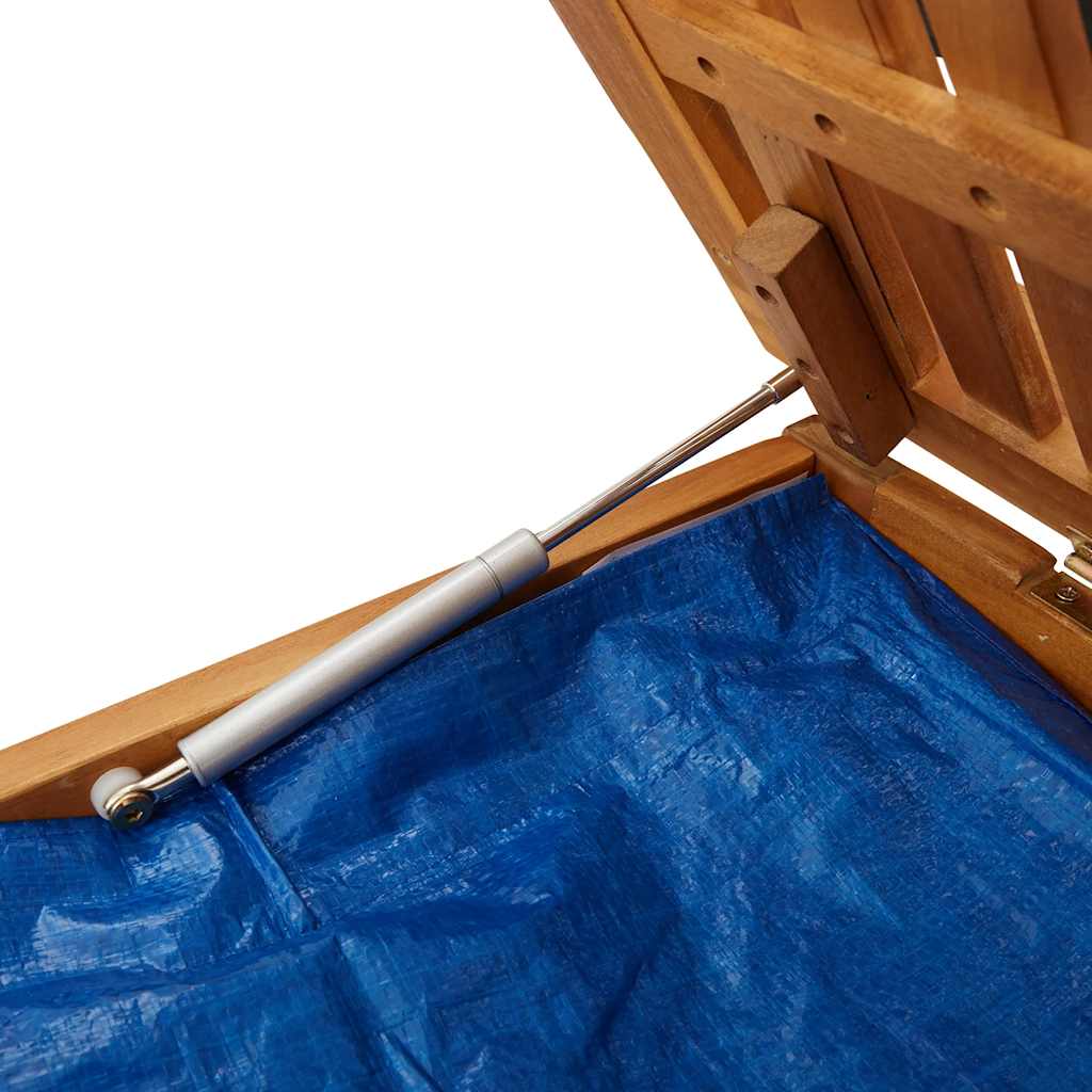 Vanjska kutija za jastuke 150x50x60,5 cm masivno drvo bagrema