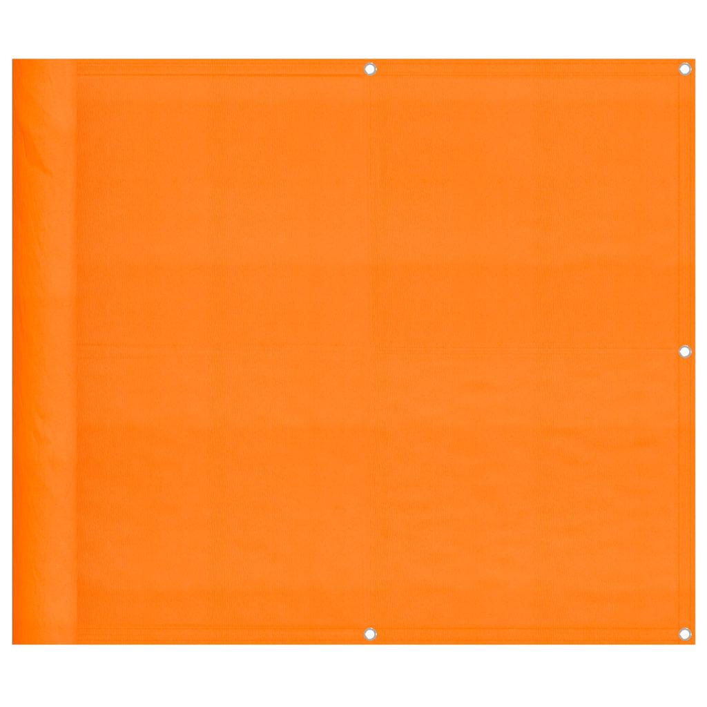 Balkonska pregrada narančasta 90x1000 cm 100% poliester Oxford