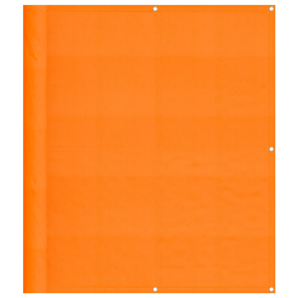 Balkonska pregrada narančasta 120x800 cm 100% poliester Oxford