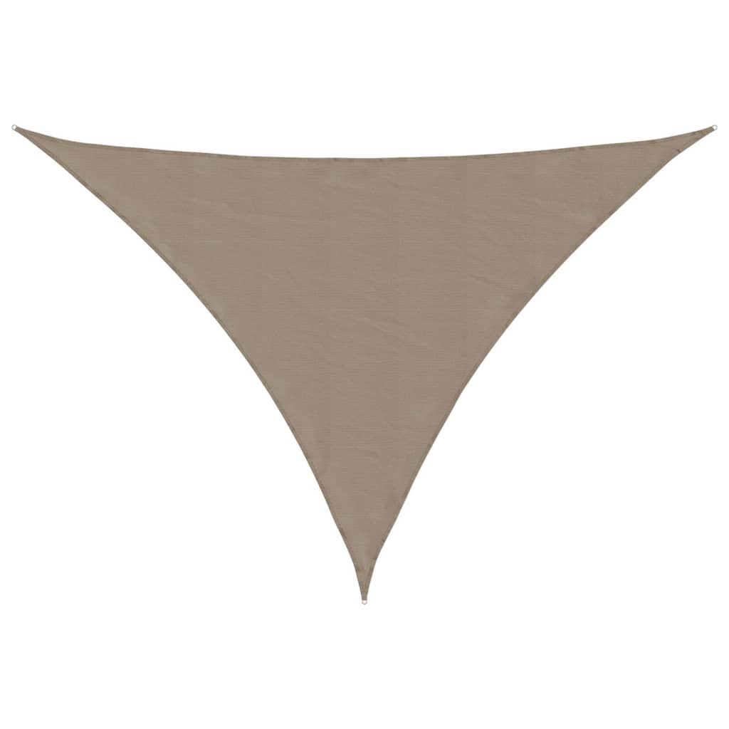 Jedro za sjenilo od sunca boje taupe 7x5x5 m 100% poliester oxford