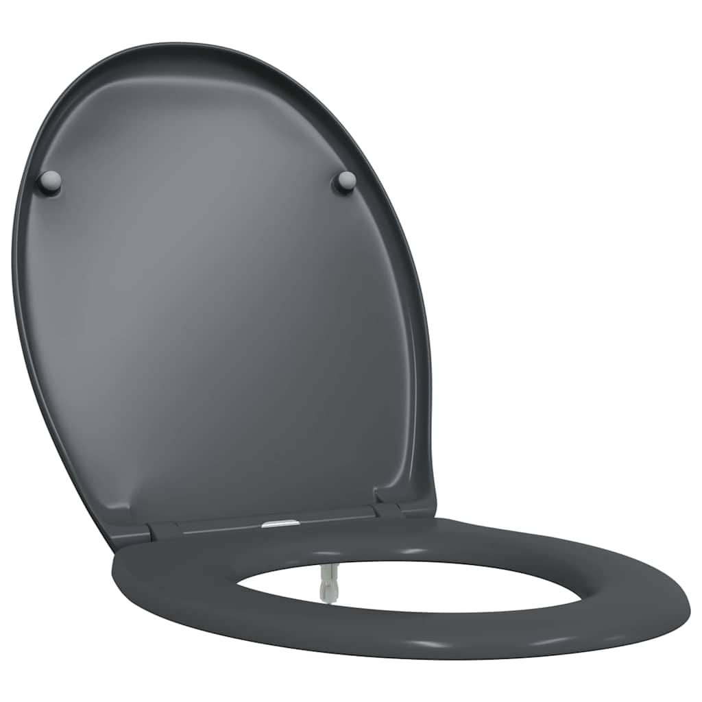WC daska Antracit 47 x 37 x 4 cm Duroplast