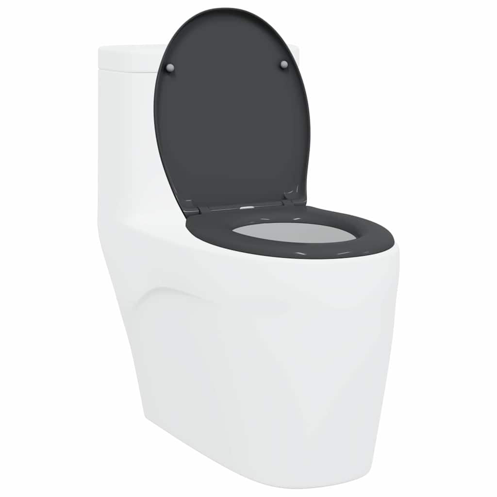 WC daska Antracit 47 x 37 x 4 cm Duroplast