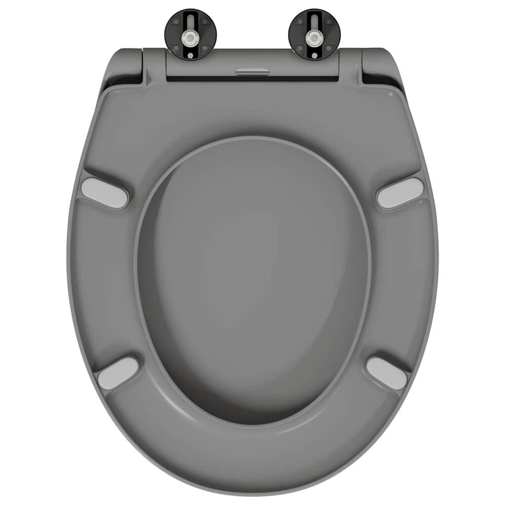 WC daska Siva 47 x 37 x 4 cm Duroplast