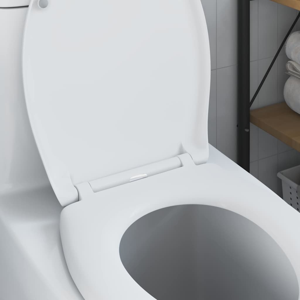WC daska Bijelo 47 x 37 x 4 cm Duroplast