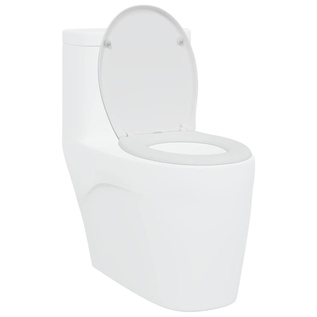 WC daska Bijelo 47 x 37 x 4 cm Duroplast