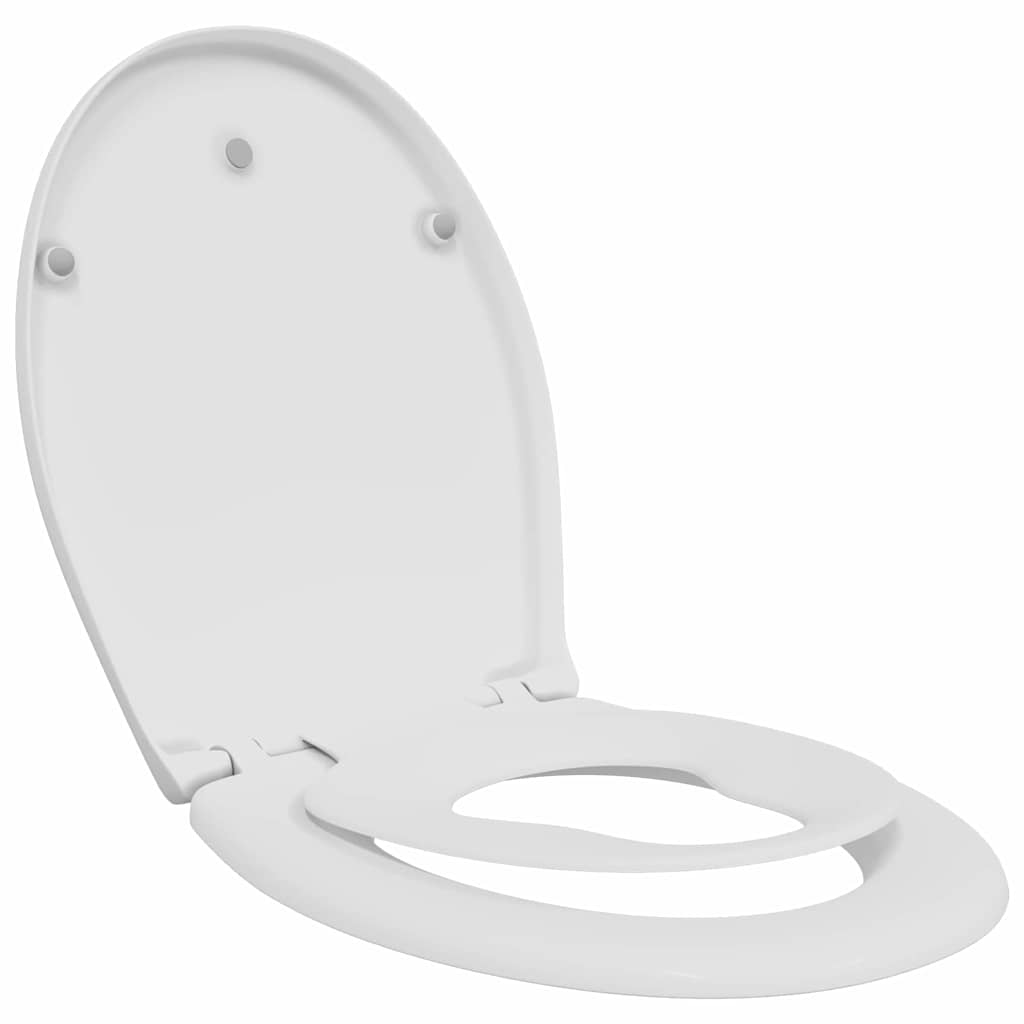 WC daska Bijelo 47 x 37 x 4 cm Duroplast