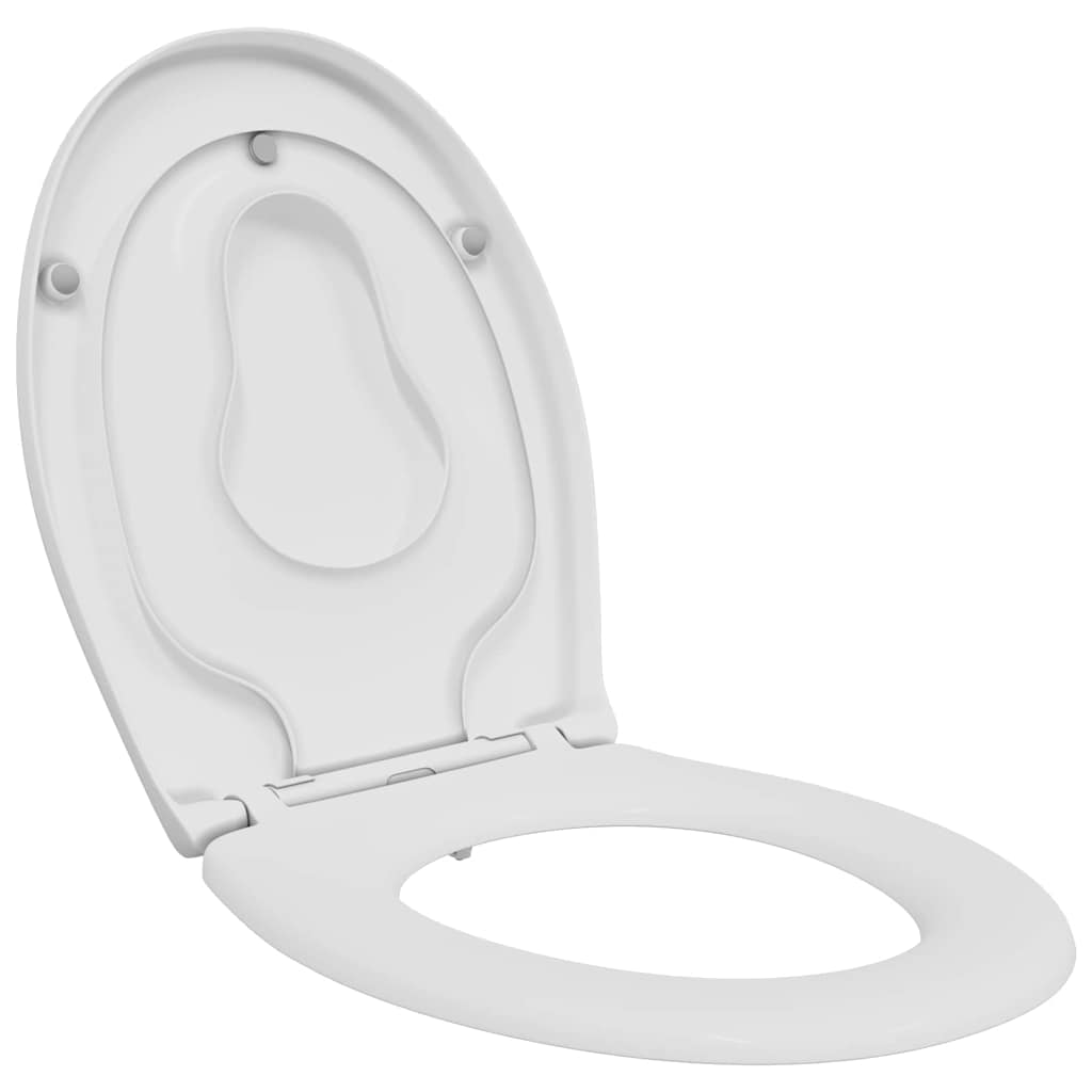 WC daska Bijelo 47 x 37 x 4 cm Duroplast