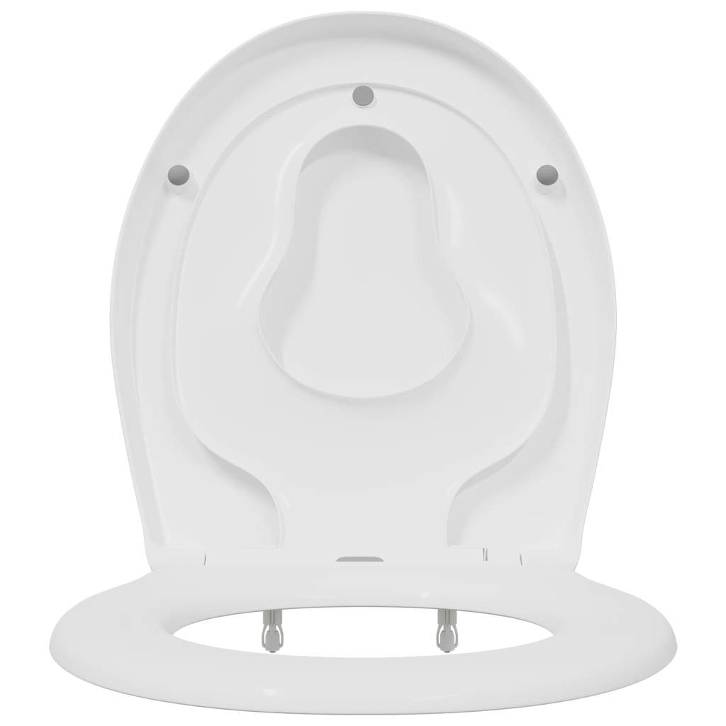 WC daska Bijelo 47 x 37 x 4 cm Duroplast