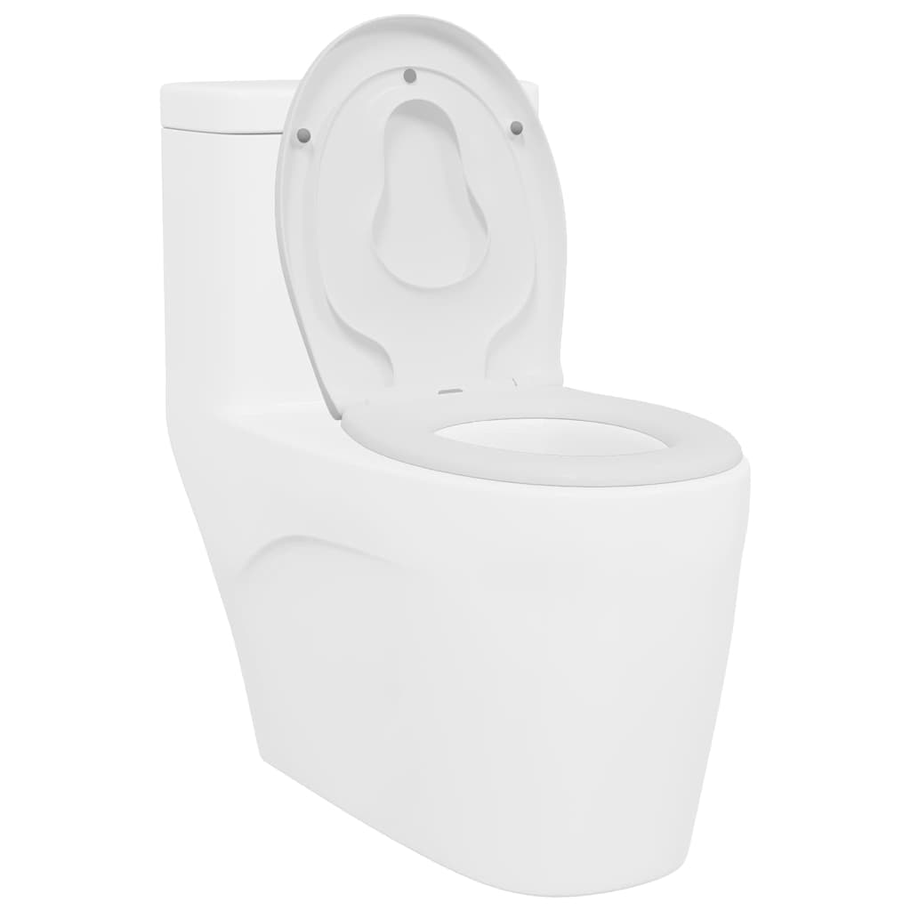 WC daska Bijelo 47 x 37 x 4 cm Duroplast