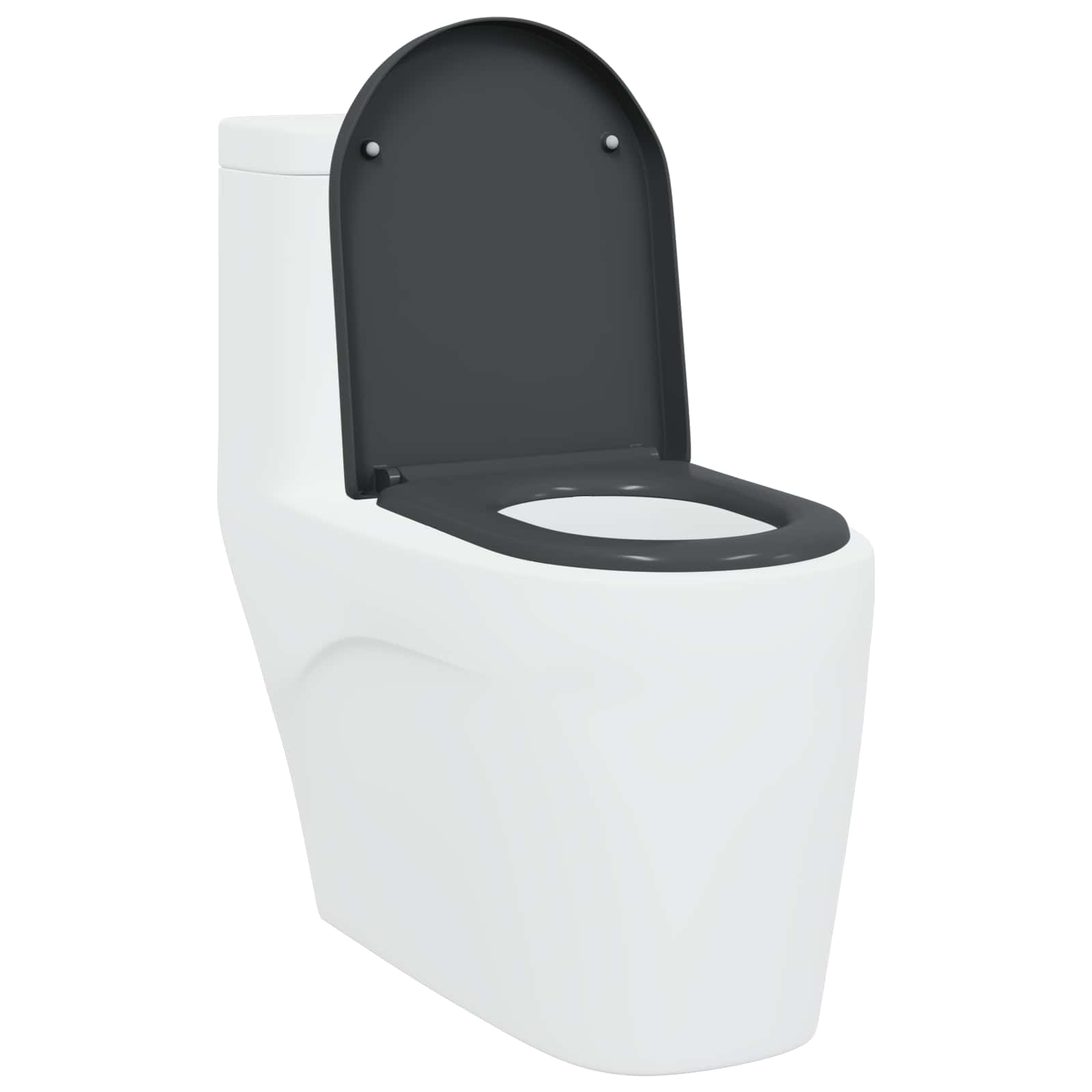 WC daska Antracit 49 x 36 x 4 cm Duroplast