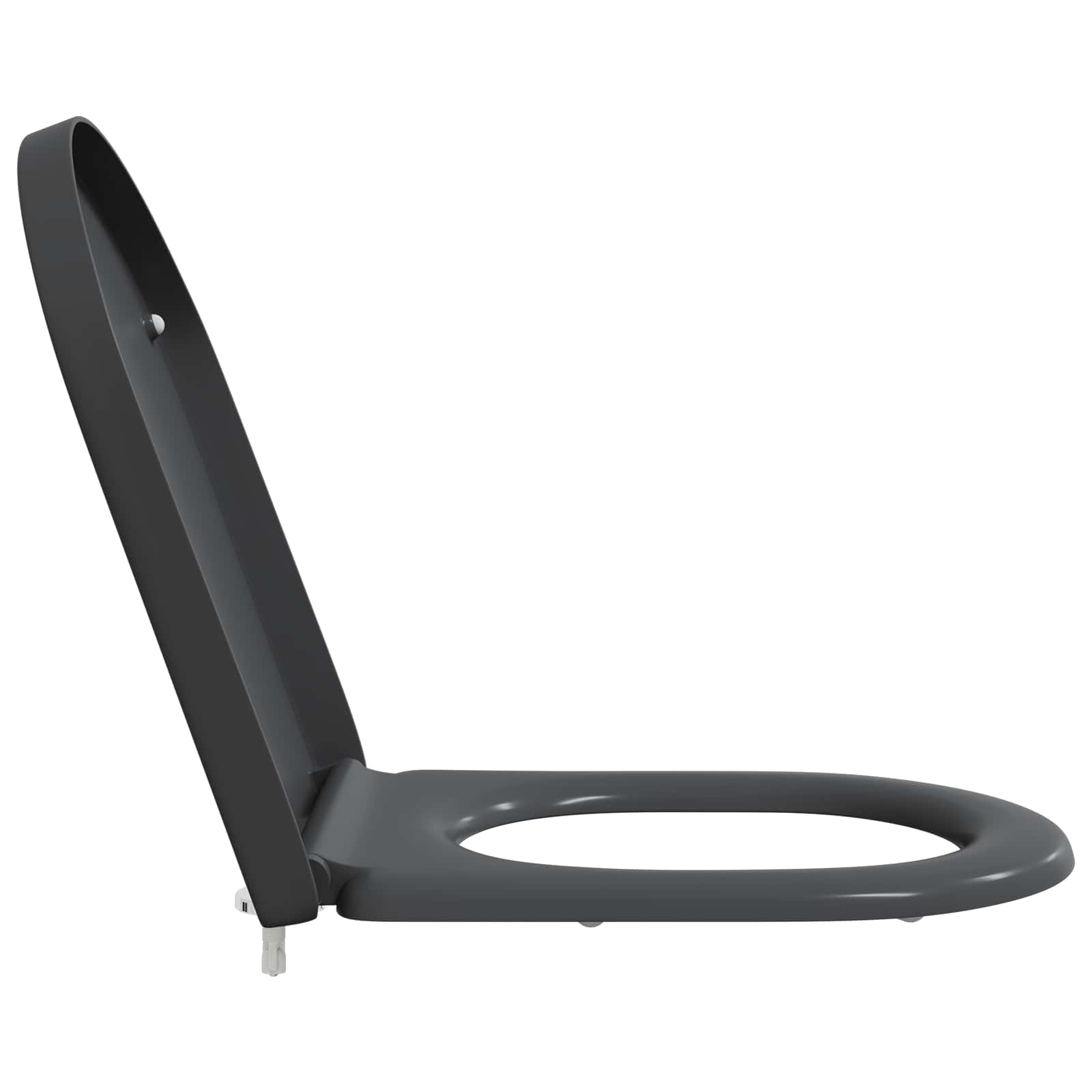 WC daska Antracit 49 x 36 x 4 cm Duroplast