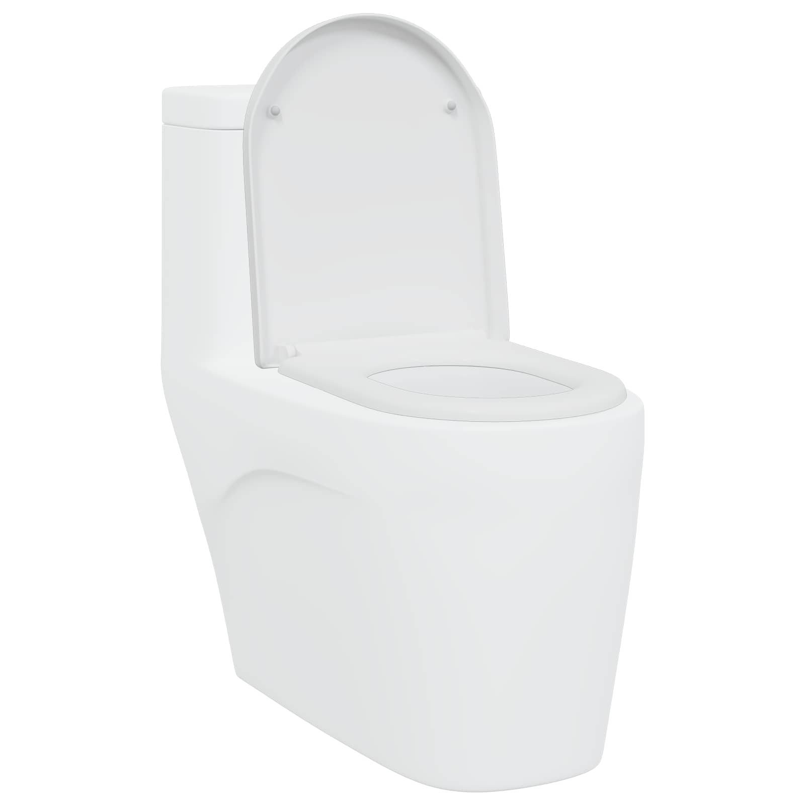 WC daska Bijelo 49 x 36 x 4 cm Duroplast