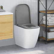 WC daska Siva 47,5 x 35 x 3,6 cm Duroplast